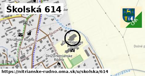 Školská 614, Nitrianske Rudno