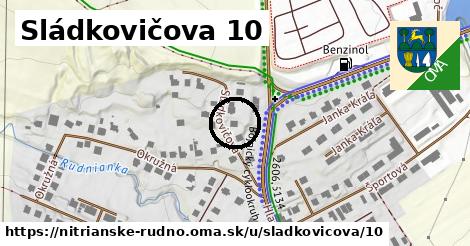 Sládkovičova 10, Nitrianske Rudno