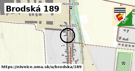 Brodská 189, Nivnice