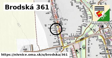 Brodská 361, Nivnice