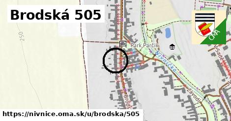 Brodská 505, Nivnice