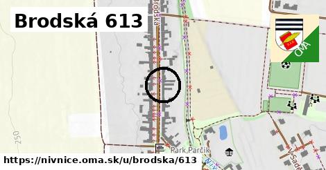 Brodská 613, Nivnice