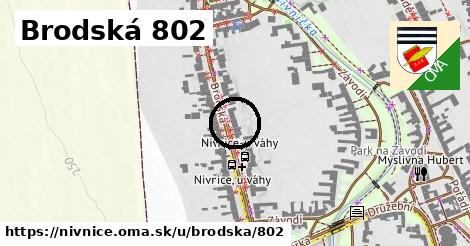 Brodská 802, Nivnice