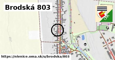 Brodská 803, Nivnice