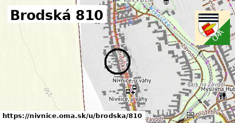 Brodská 810, Nivnice