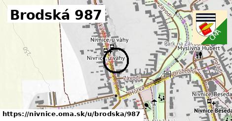 Brodská 987, Nivnice