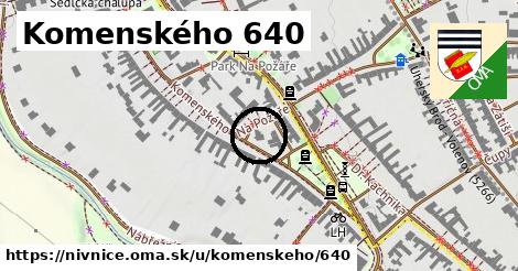 Komenského 640, Nivnice