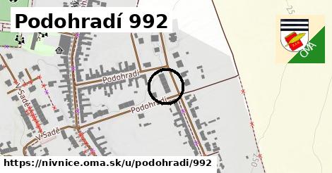 Podohradí 992, Nivnice