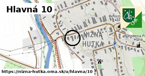 Hlavná 10, Nižná Hutka