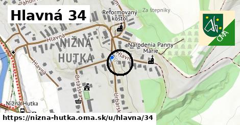 Hlavná 34, Nižná Hutka