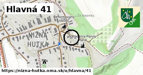 Hlavná 41, Nižná Hutka