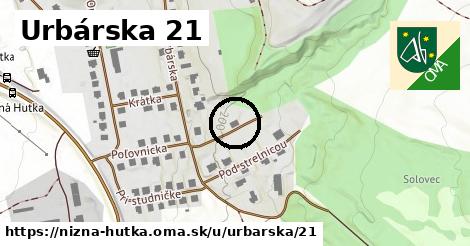 Urbárska 21, Nižná Hutka