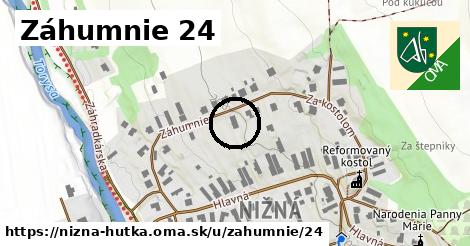 Záhumnie 24, Nižná Hutka