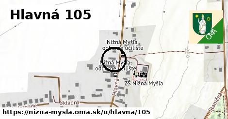 Hlavná 105, Nižná Myšľa