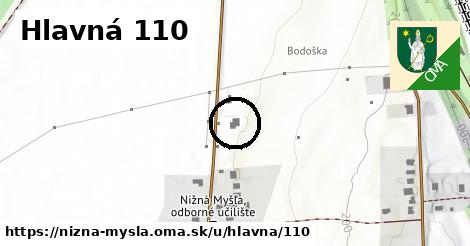 Hlavná 110, Nižná Myšľa