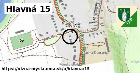 Hlavná 15, Nižná Myšľa