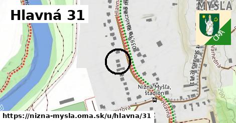 Hlavná 31, Nižná Myšľa