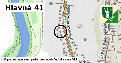 Hlavná 41, Nižná Myšľa