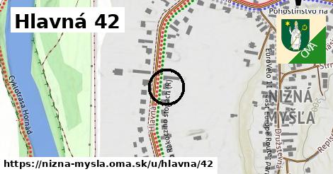 Hlavná 42, Nižná Myšľa