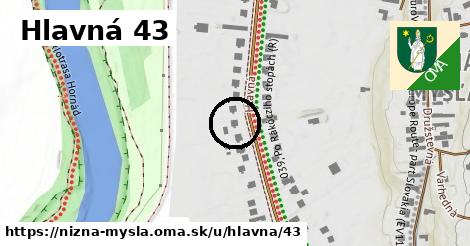 Hlavná 43, Nižná Myšľa