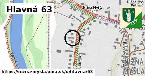 Hlavná 63, Nižná Myšľa