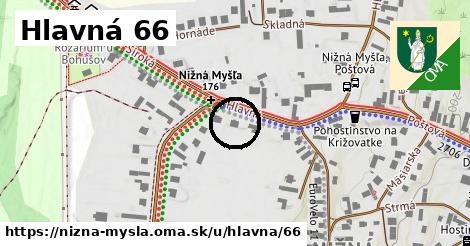 Hlavná 66, Nižná Myšľa