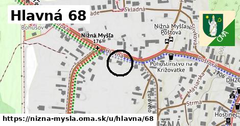 Hlavná 68, Nižná Myšľa