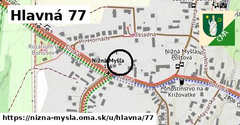 Hlavná 77, Nižná Myšľa