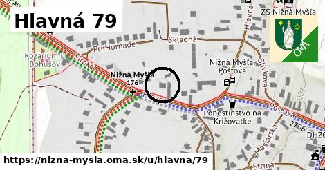 Hlavná 79, Nižná Myšľa