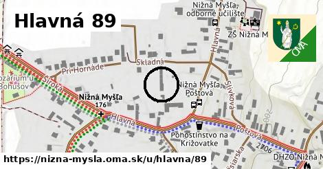 Hlavná 89, Nižná Myšľa