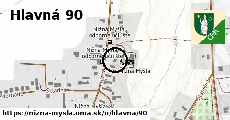 Hlavná 90, Nižná Myšľa