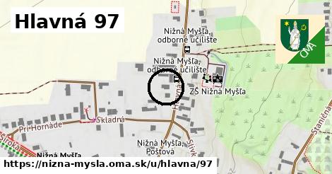 Hlavná 97, Nižná Myšľa
