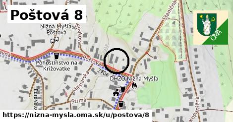 Poštová 8, Nižná Myšľa