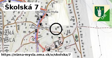 Školská 7, Nižná Myšľa