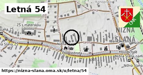 Letná 54, Nižná Slaná