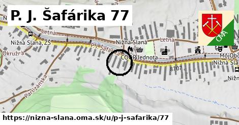 P. J. Šafárika 77, Nižná Slaná