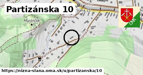 Partizánska 10, Nižná Slaná