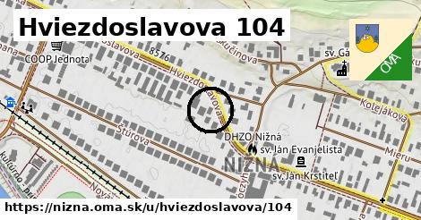 Hviezdoslavova 104, Nižná