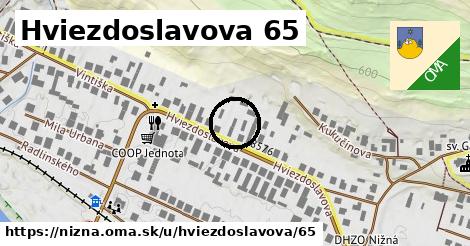 Hviezdoslavova 65, Nižná