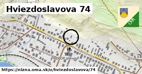 Hviezdoslavova 74, Nižná