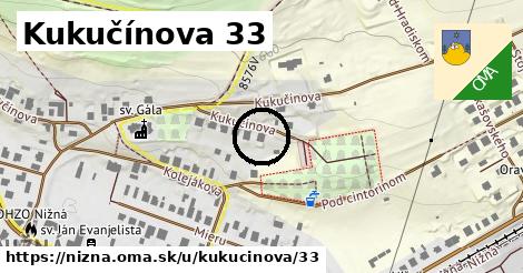 Kukučínova 33, Nižná