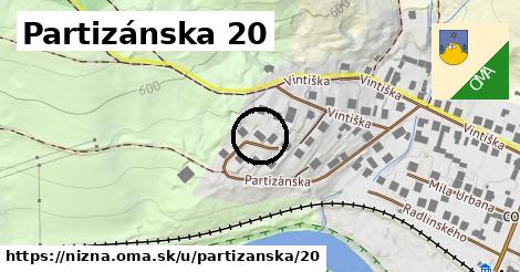 Partizánska 20, Nižná