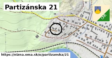 Partizánska 21, Nižná