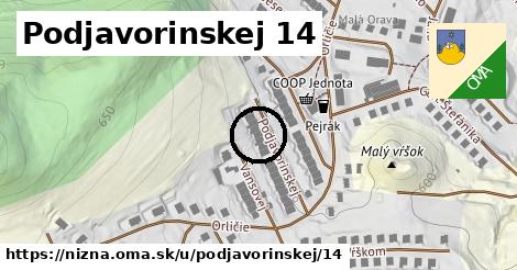 Podjavorinskej 14, Nižná