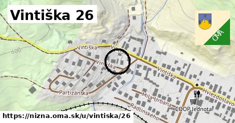 Vintiška 26, Nižná