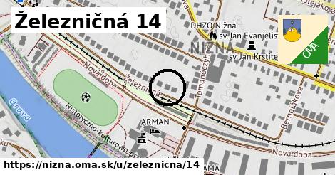 Železničná 14, Nižná