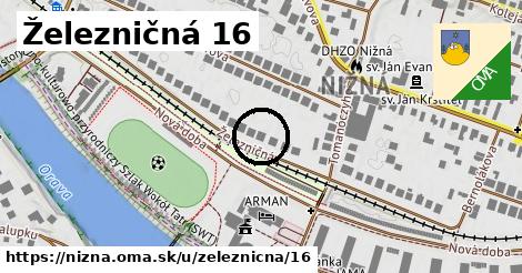 Železničná 16, Nižná