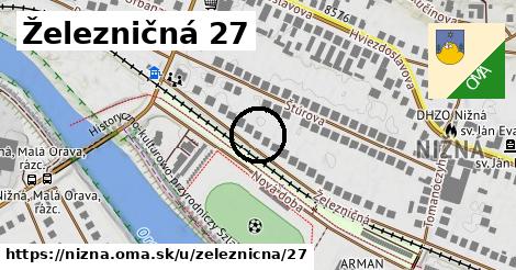 Železničná 27, Nižná