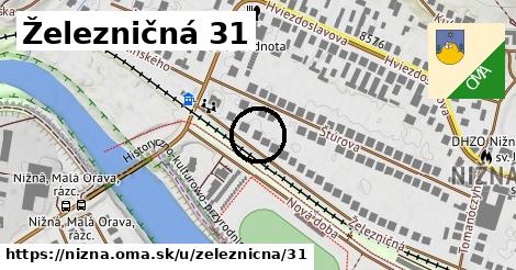 Železničná 31, Nižná