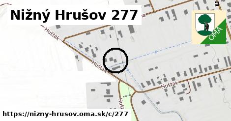 Nižný Hrušov <span class="supisne">277</span>